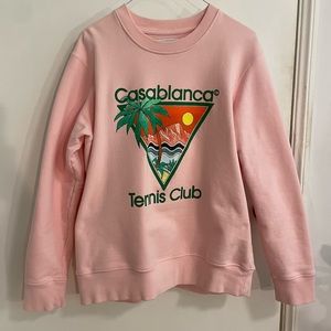 Casablanca Pink “La Joueuse” Sweatshirt
